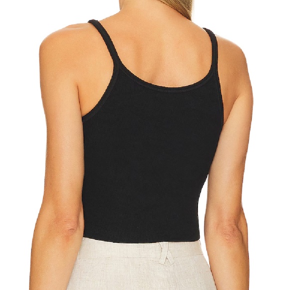 SNDYS X Revolve Black Cropped Tank (Size S) - Picture 3 of 6